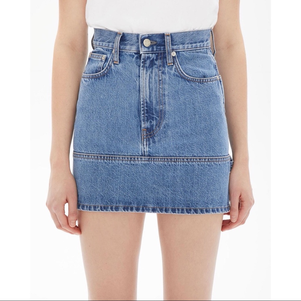 NWT HELMUT LANG Denim Skirt